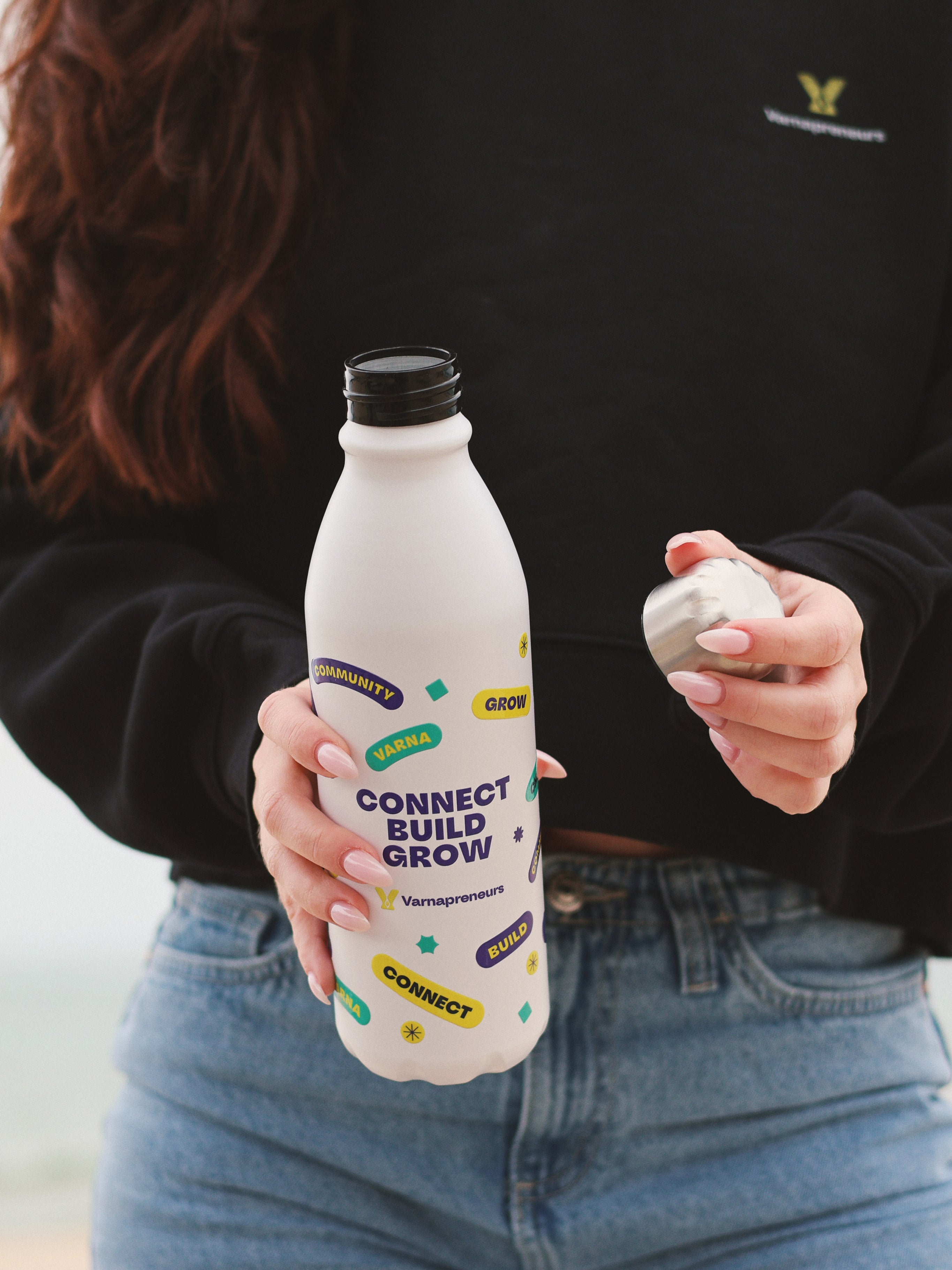 Varnapreneurs water bottle