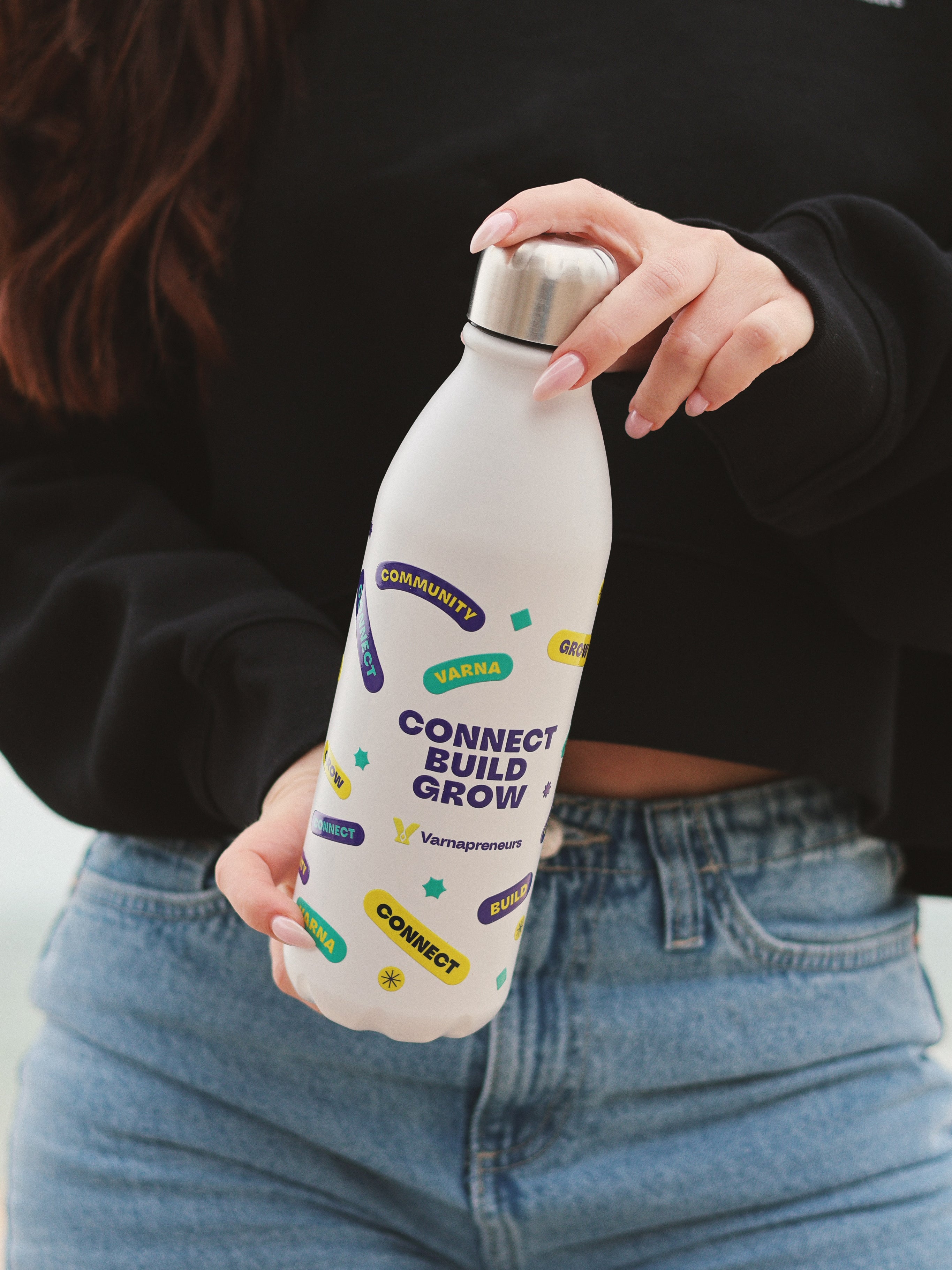 Varnapreneurs water bottle